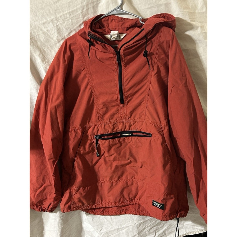 Vtg LL Bean Anorak Windbreaker Jacket Mens M #OT446 Pullover Freeport Maine‎ 90s